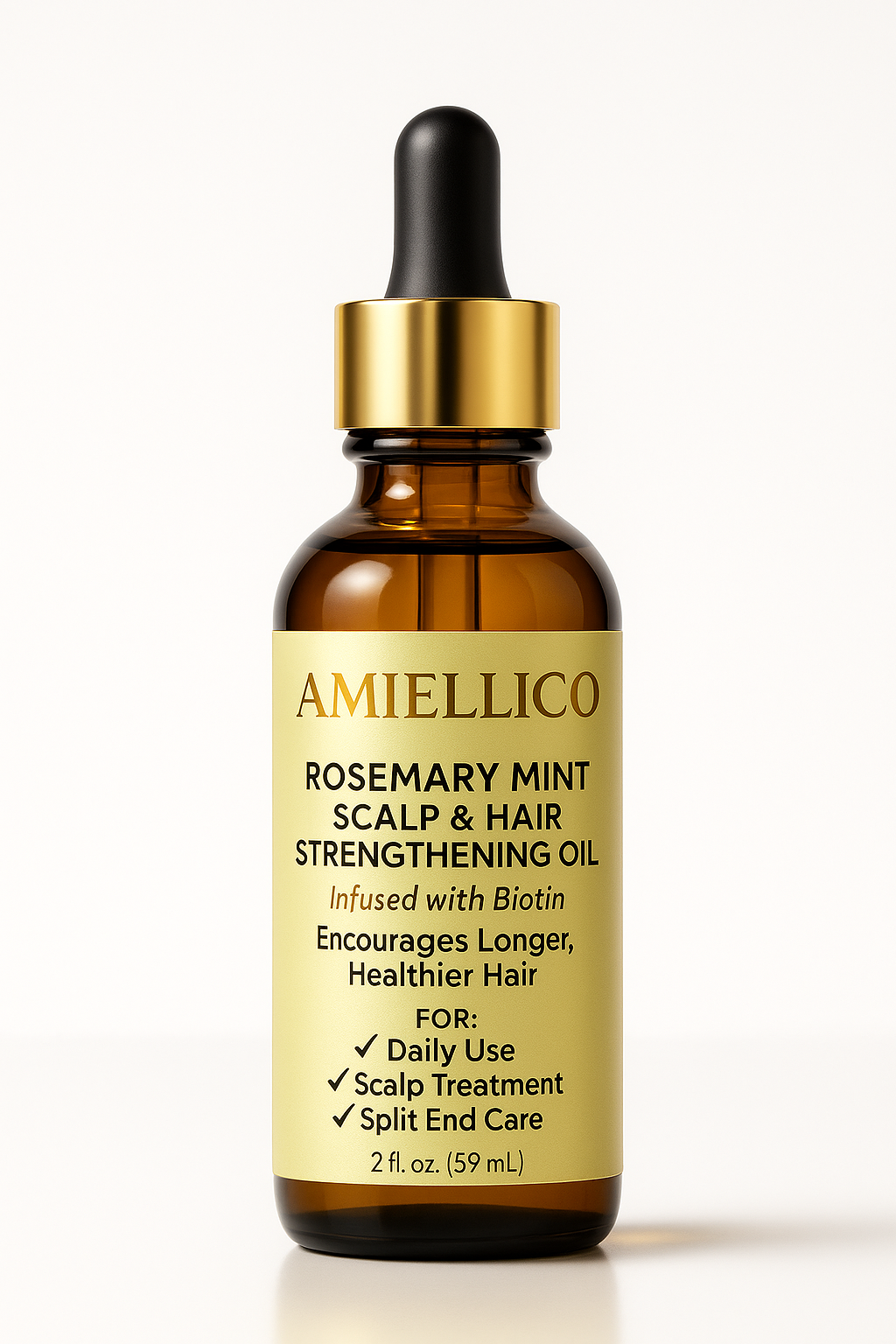 AMIELLICO Rosemary Mint ÉLIXIR CAPILLAIRE FORTIFIANT