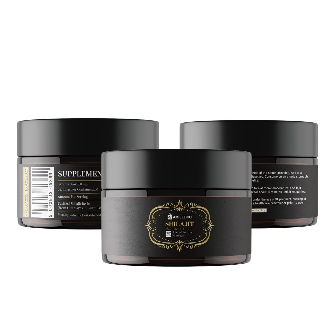 Shilajit Essential Extract – Résine minérale puissante pour votre vitalité naturelle