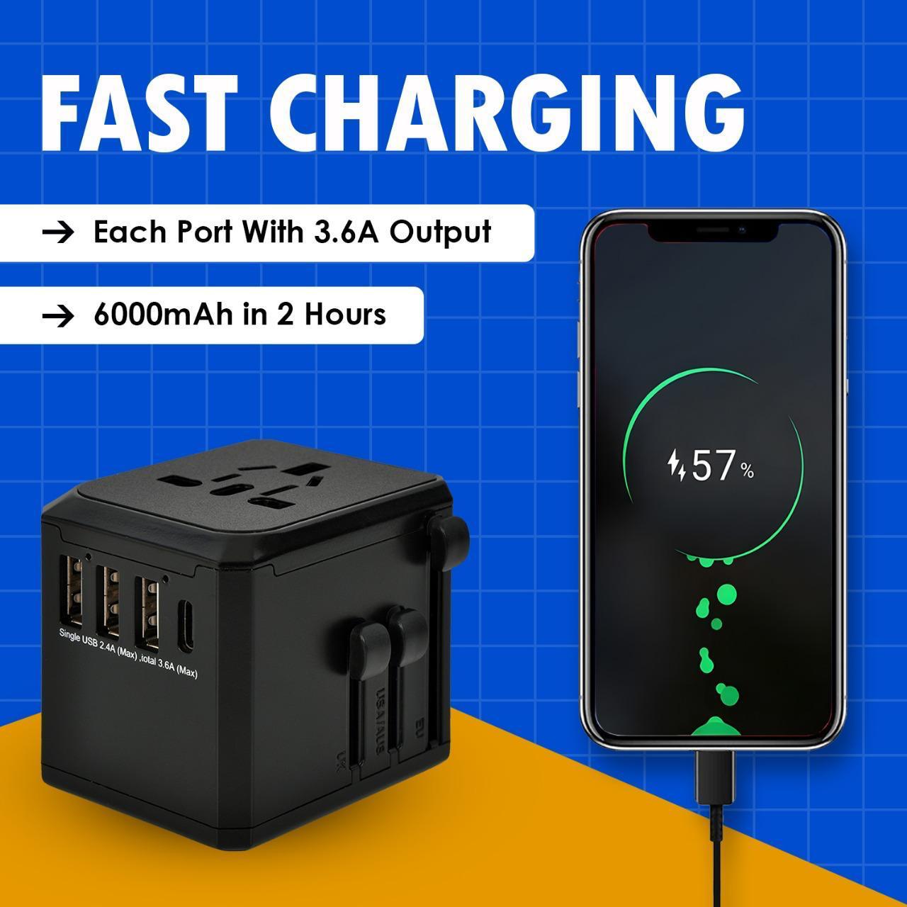 Adaptateur de voyage universelle