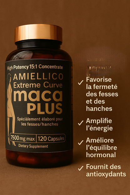 AMIELLICO Maca Plus – Courbes naturelles et énergie