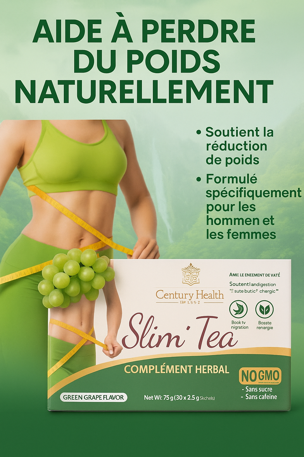 SLIM TEA – Perte de poids naturelle et efficace 🌱