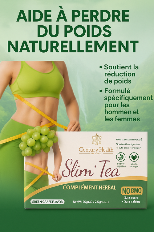 SLIM TEA – Perte de poids naturelle et efficace 🌱