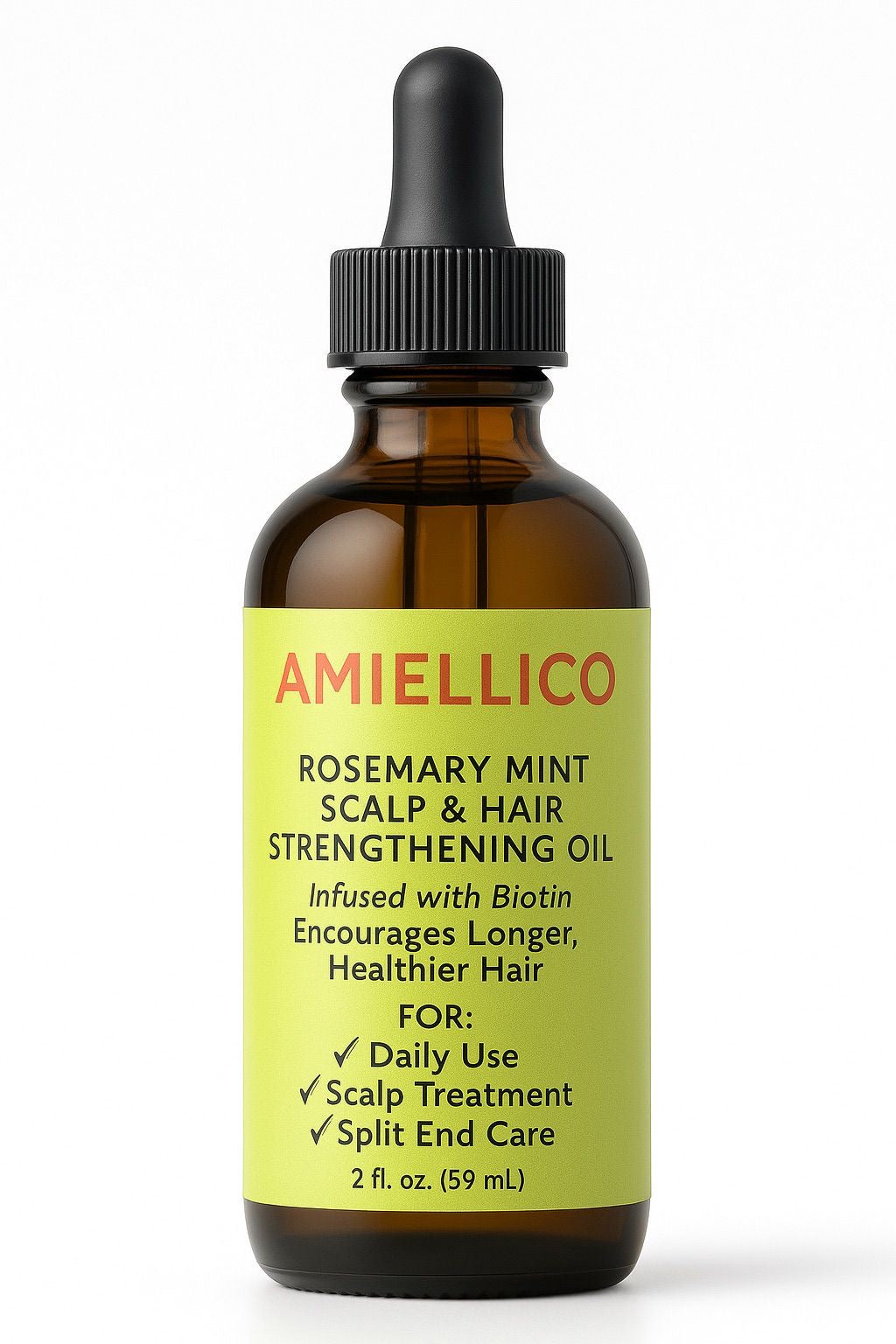 AMIELLICO Rosemary Mint ÉLIXIR CAPILLAIRE FORTIFIANT