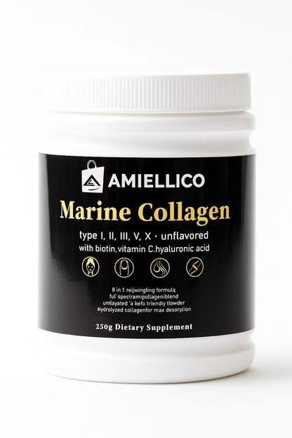 🌊 Marine Collagen – La jeunesse qui ne s’éteint pas